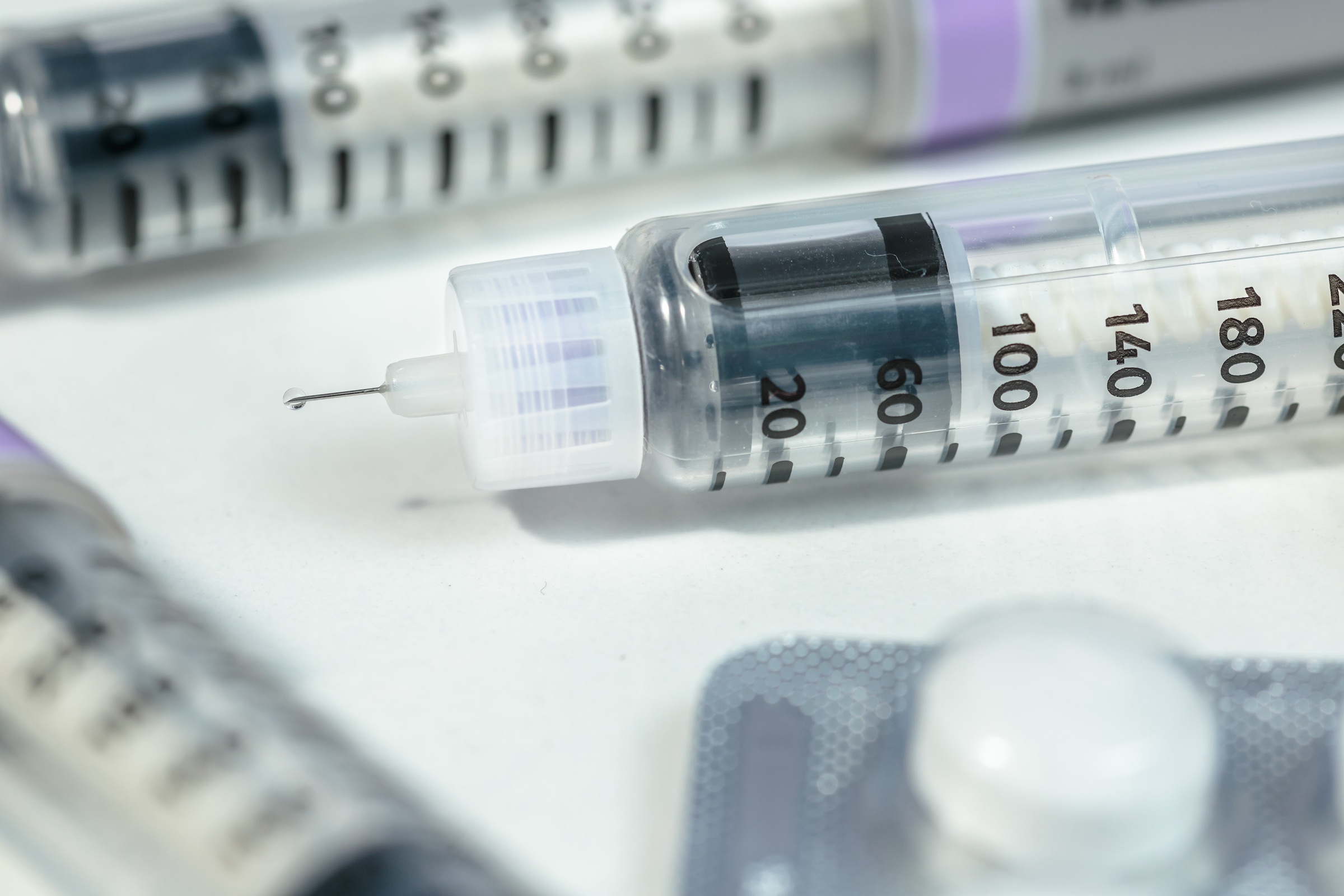 GLP-1 injection pen used for medical weight loss
